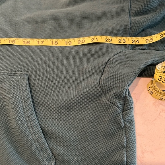 Under Armour Green Crop Shirt 1/4 zip Loose sweatshirt Great Youthful pre-owned - Picture 7 of 7